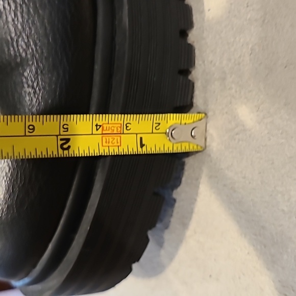 GBG Los Angeles Black Combat Boots Sz. 6 - Picture 9 of 10